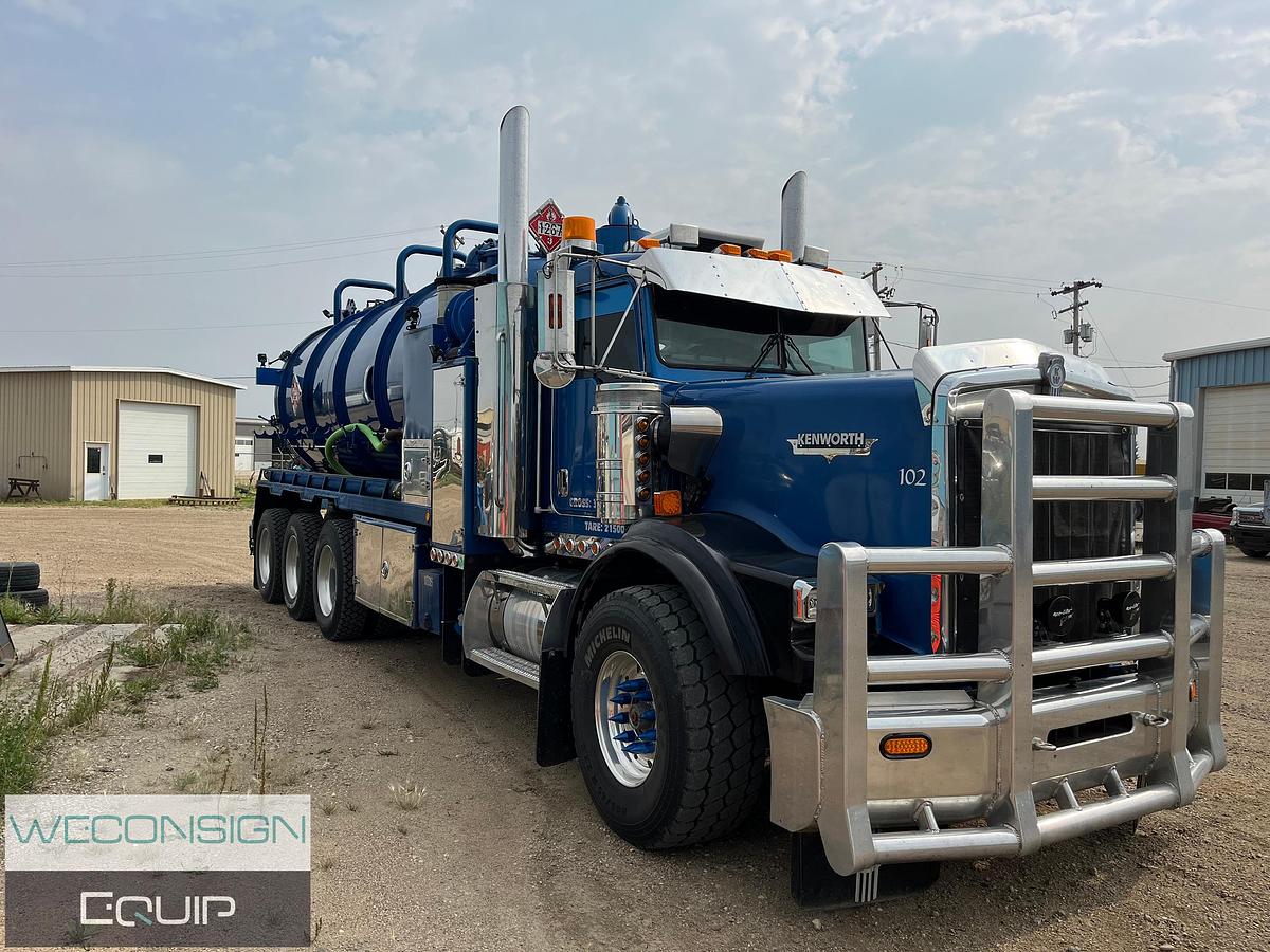 Used 2002 Kenworth W900 Combo Vac Truck