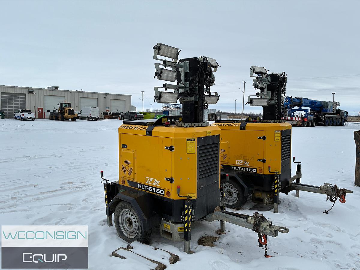 Used 2022 HL7-6150 MetroLite Light Tower