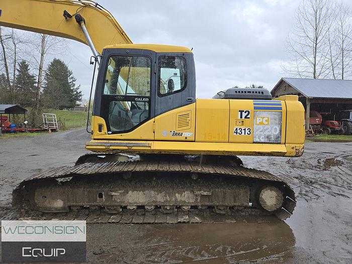 Used 2005 Komatsu PC220LC-7 Hydraulic Excavator