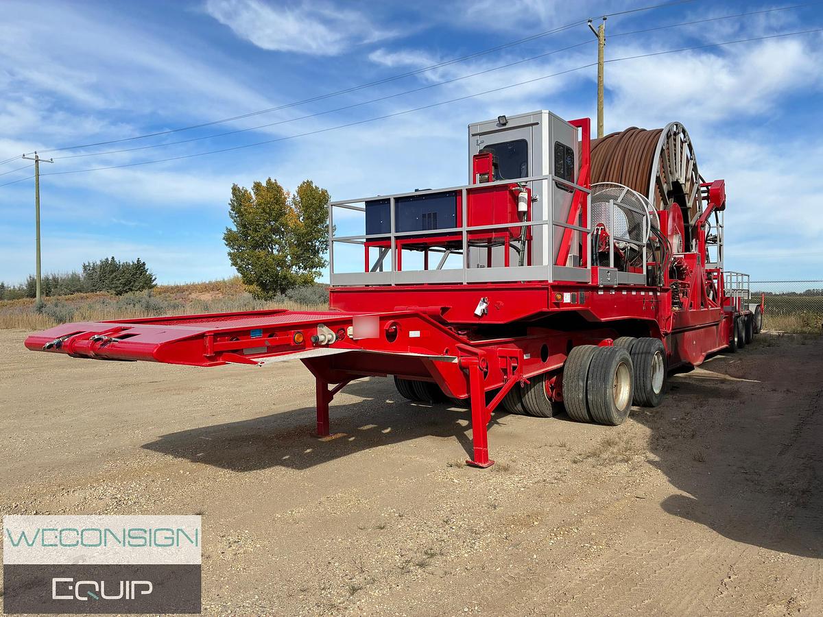 Used 2011 Peerless 120K Coil Tubing Reel Trailer