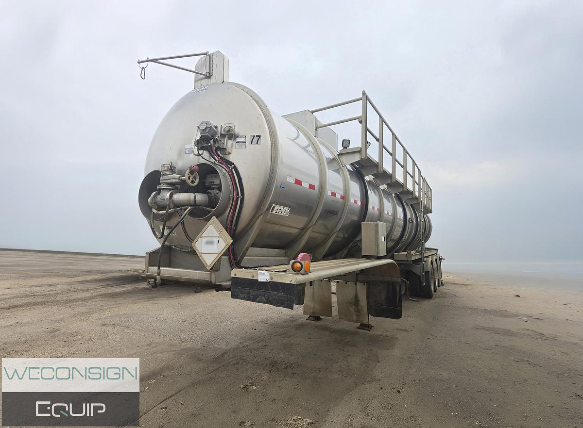 Used 2013 Polar Stainless 407 Tanker Trailer