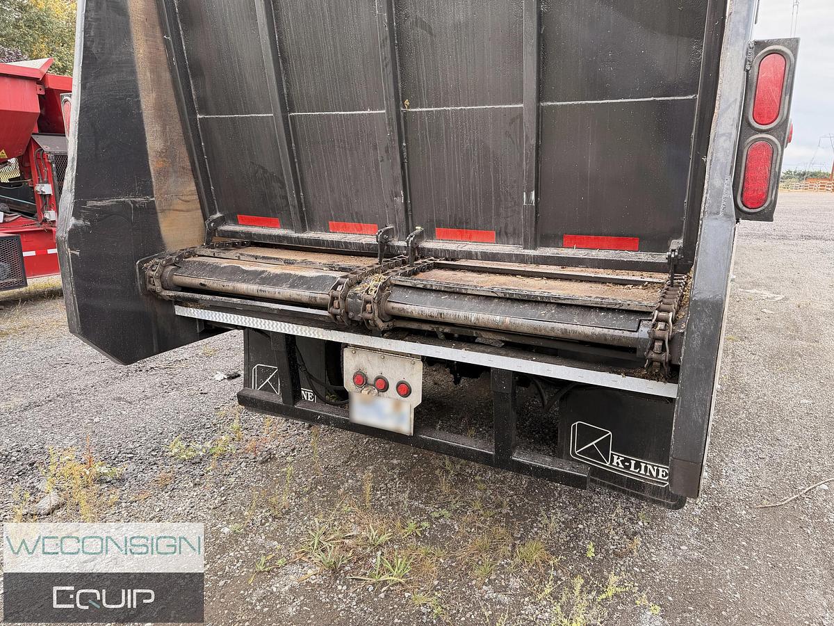 Used 2014 Northern Chain Floor Live Bottom Trailer