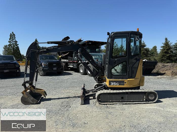 Used 2014 John Deere 35G Excavator