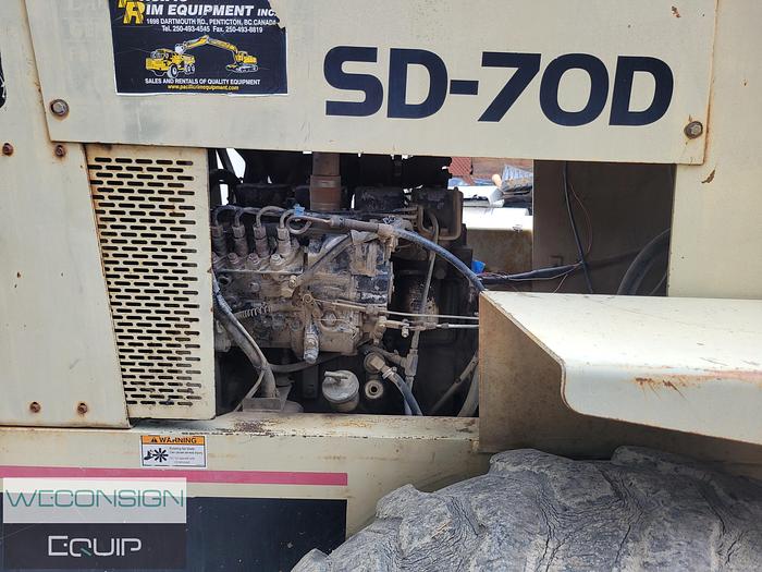 Used 2008 Ingersol Rand SD70 Compactor