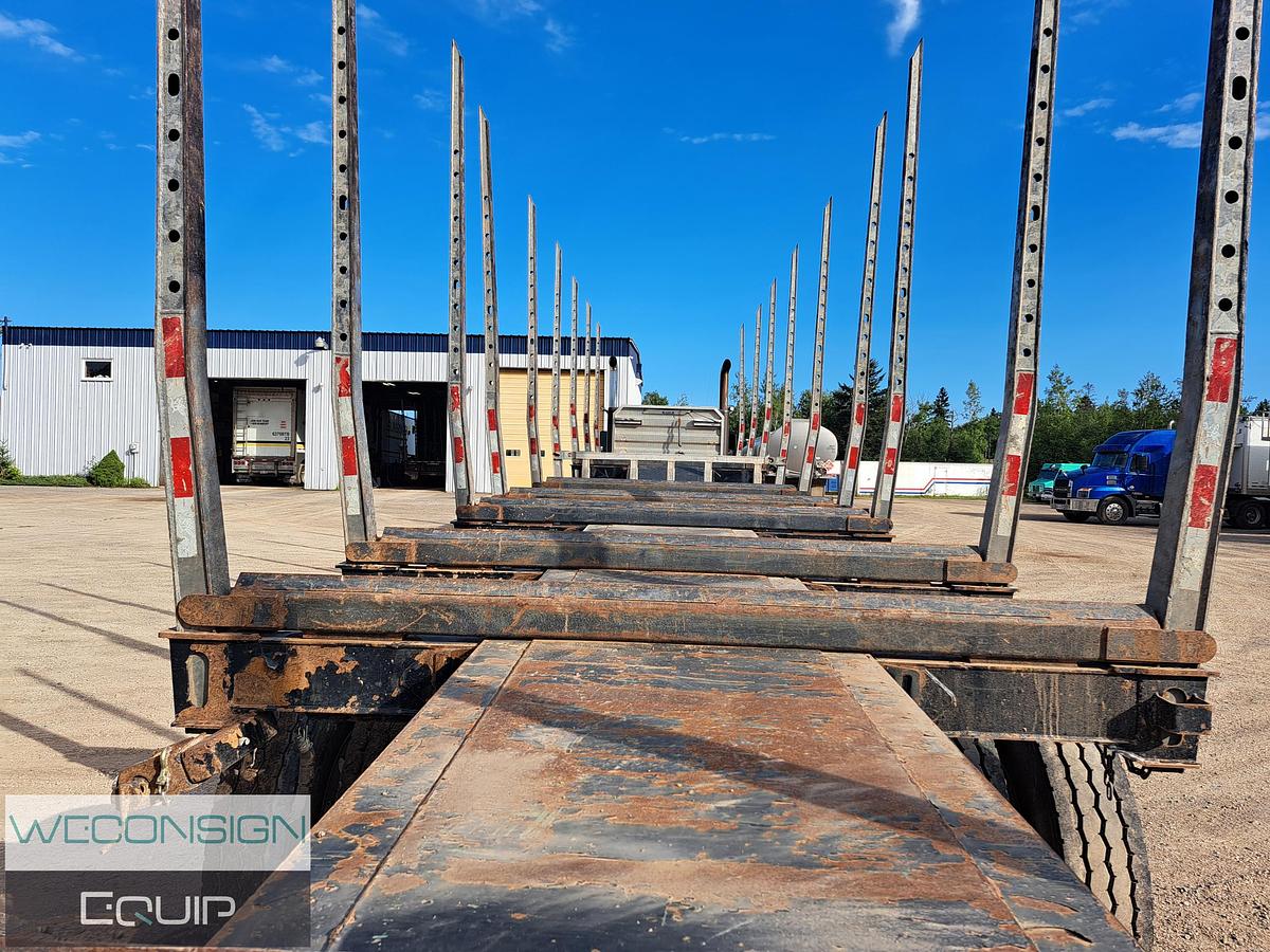 Used 2024 Manac 23451A541 Quad Axle Log Trailer