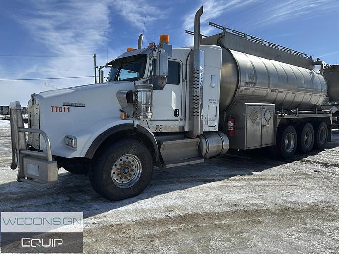 Used 2012 Kenworth T800 Tri-Drive TC407 Tank Truck - #02042