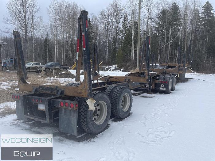 Used 2007 Peerless  B-Train Forestry/Log Trailer