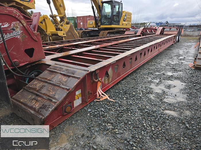 Used 2016 Trail King HRGN 8 Axle Lowbed/Lowboy Combination