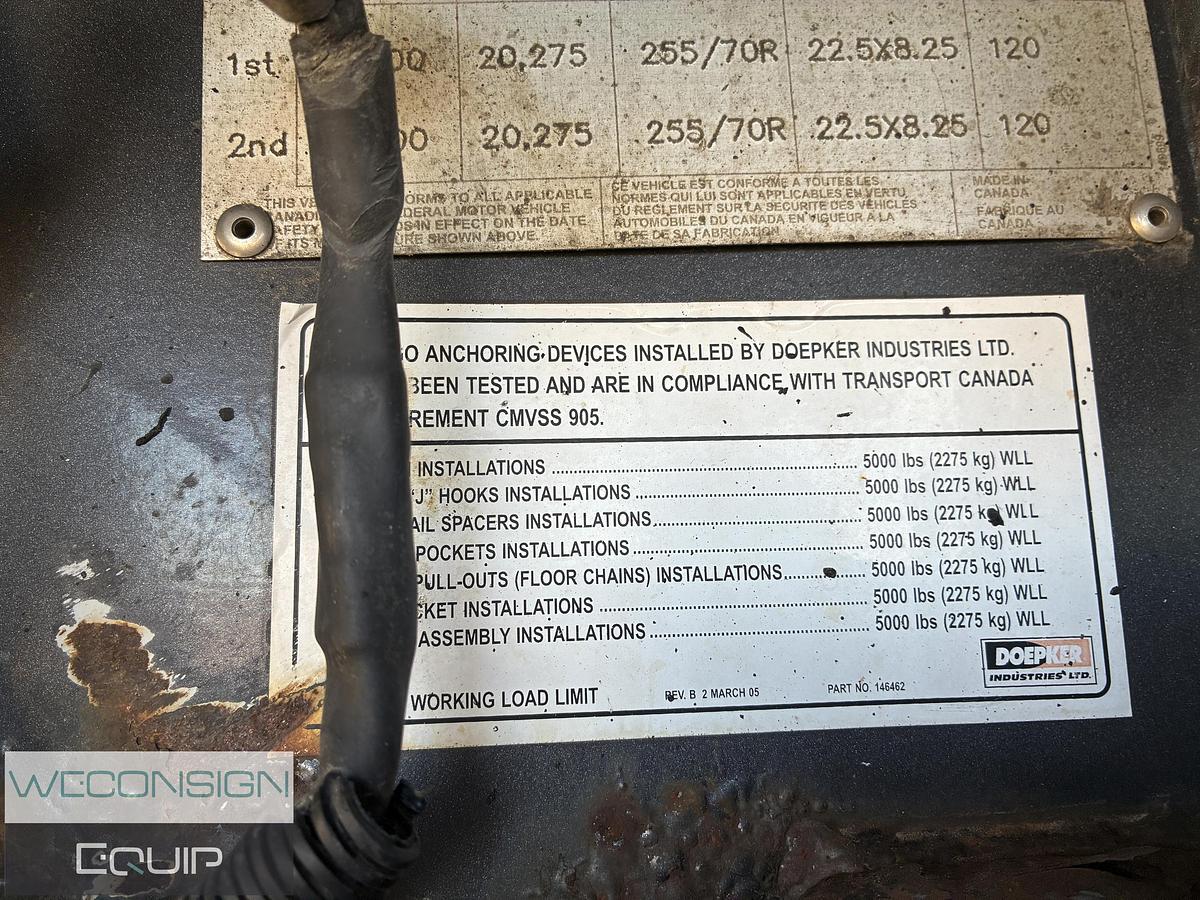 Used 2010 Doepker DC13665-S Step Deck Trailer