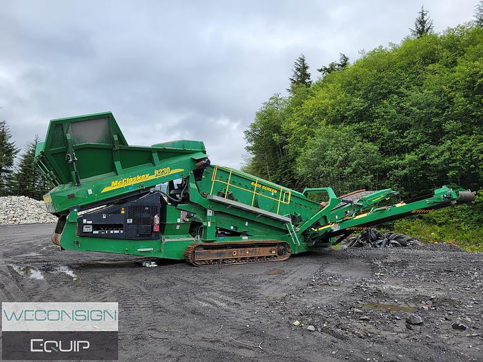 Used 2019 McCloskey R230 Screen Aggregate
