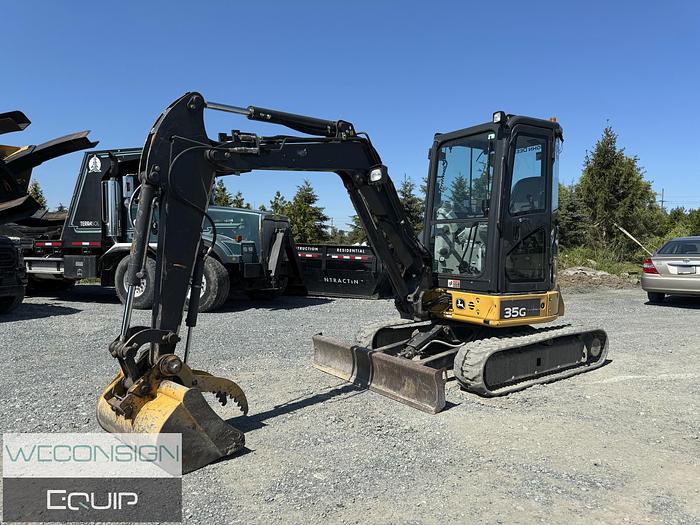 Used 2014 John Deere 35G Excavator