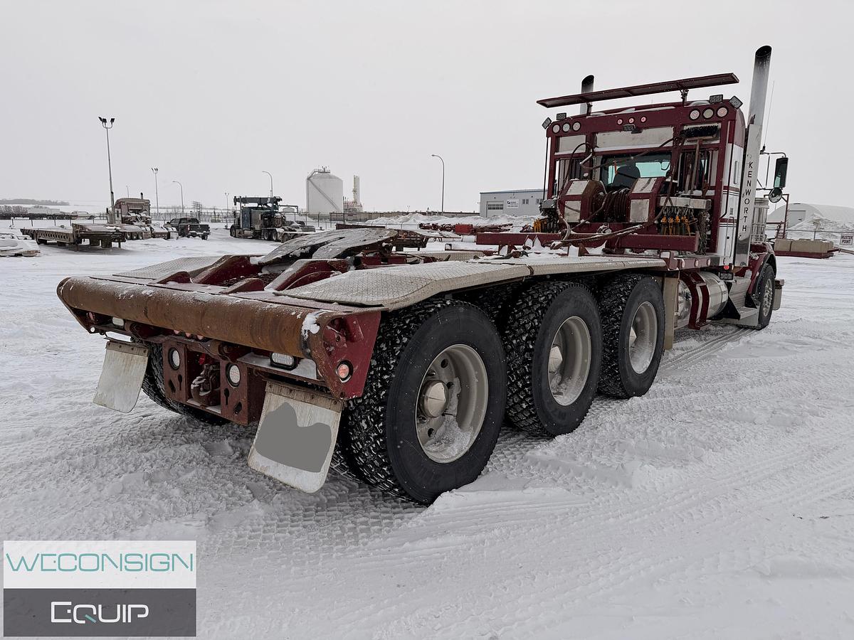 Used 2011 Kenworth T800 Tri Drive Texas Bed Truck