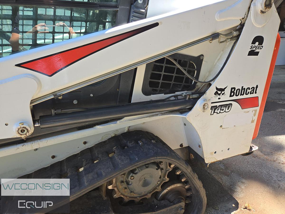 Used 2018 Bobcat T450 Skid Steer/ Track Loader