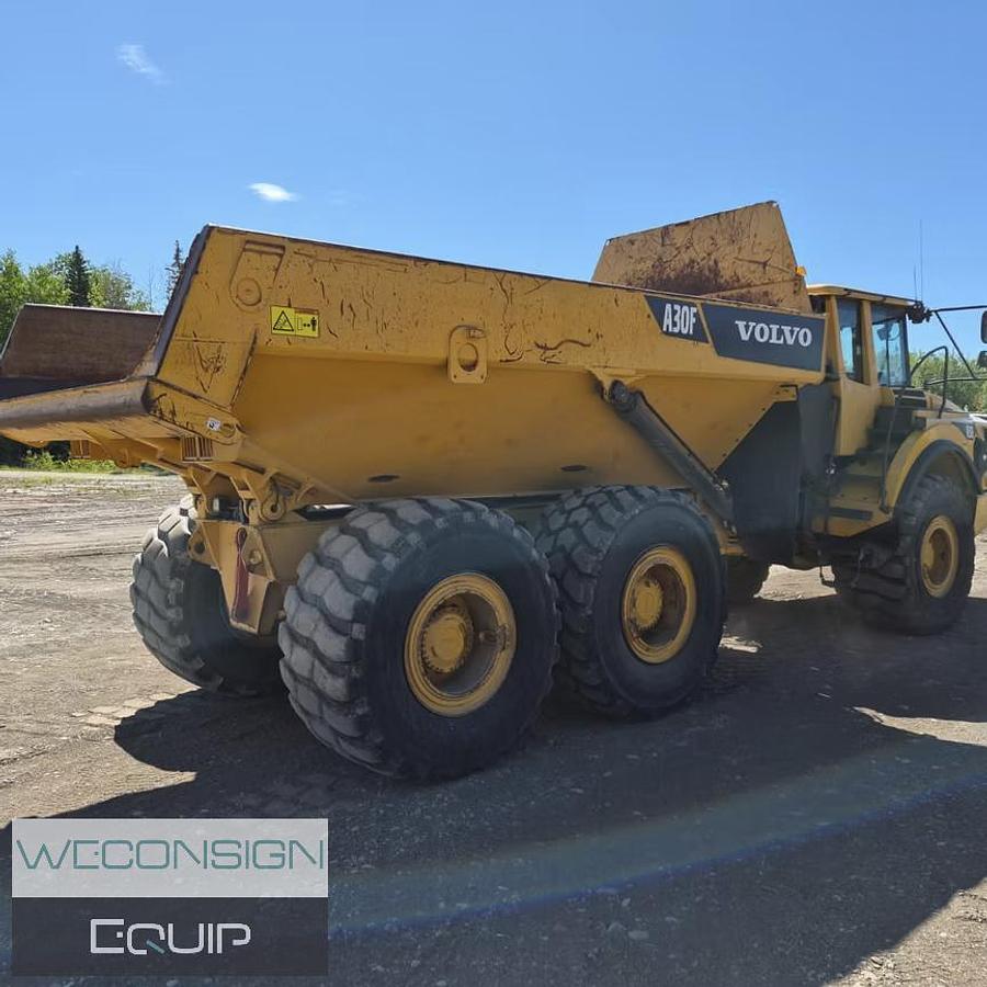 Used 2011 Volvo A30F Articulated Dump Truck