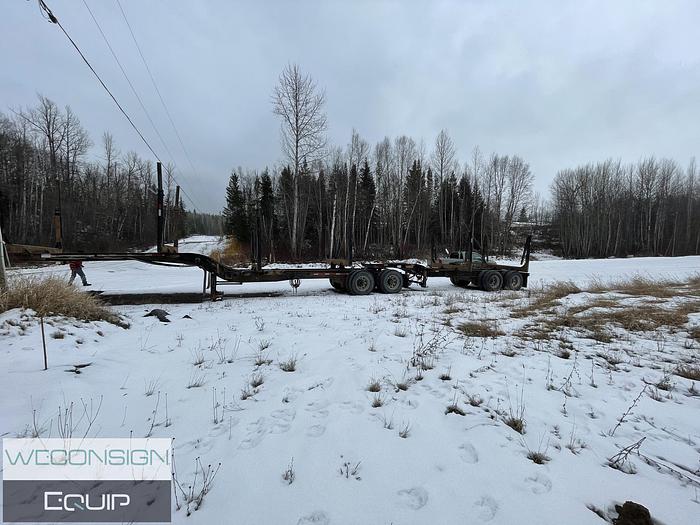 Used 2007 Peerless  B-Train Forestry/Log Trailer