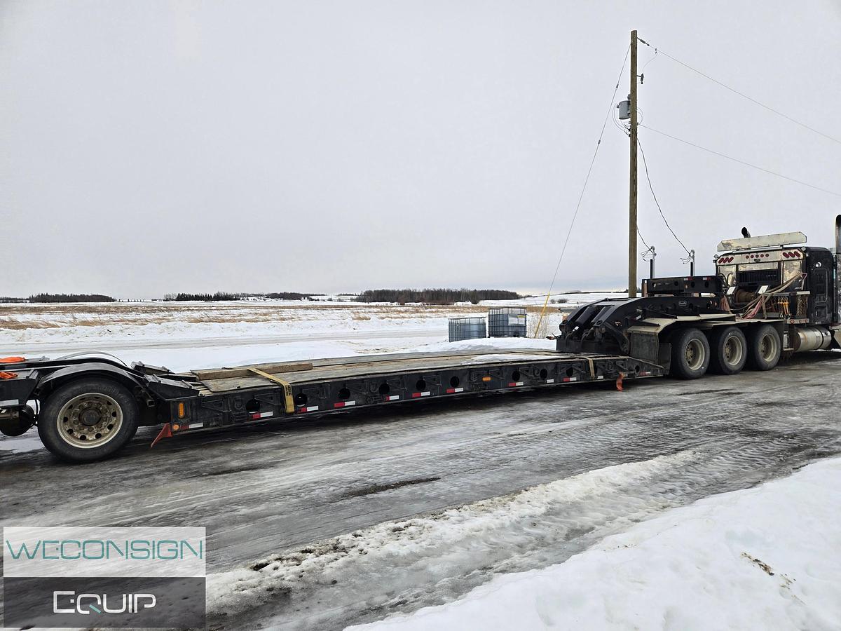 Used 2014 Pacesetter 55T 9 Axle Lowbed/Lowboy Trailer Combination