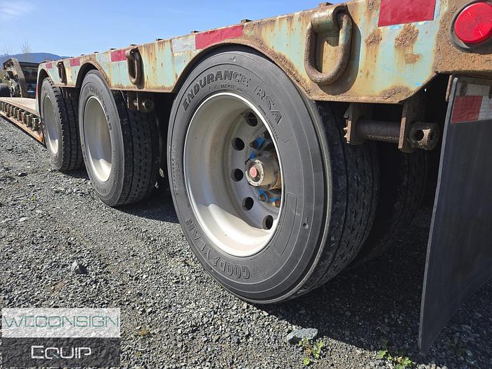 Used 2012 K-Line 7 Axle 50T RGN Lowbed Combination