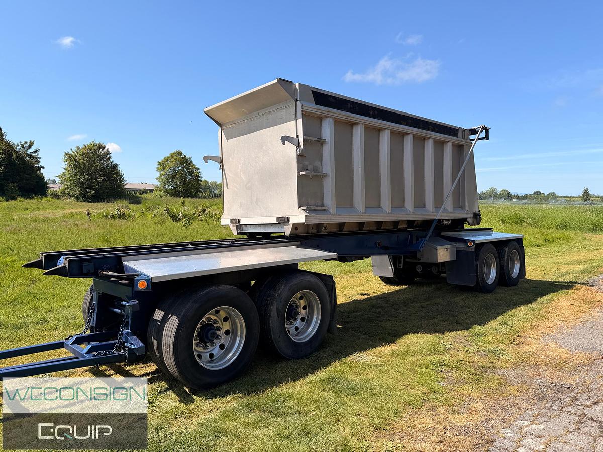 Used 2007 Kenworth W900 Dump Truck w/ K-Line Quad Transfer