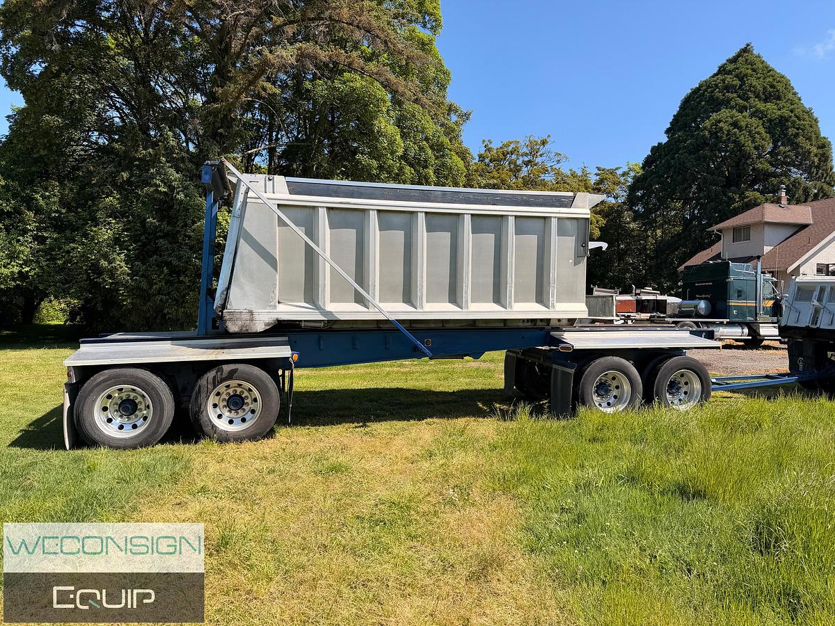 Used 2007 Kenworth W900 Dump Truck w/ K-Line Quad Transfer