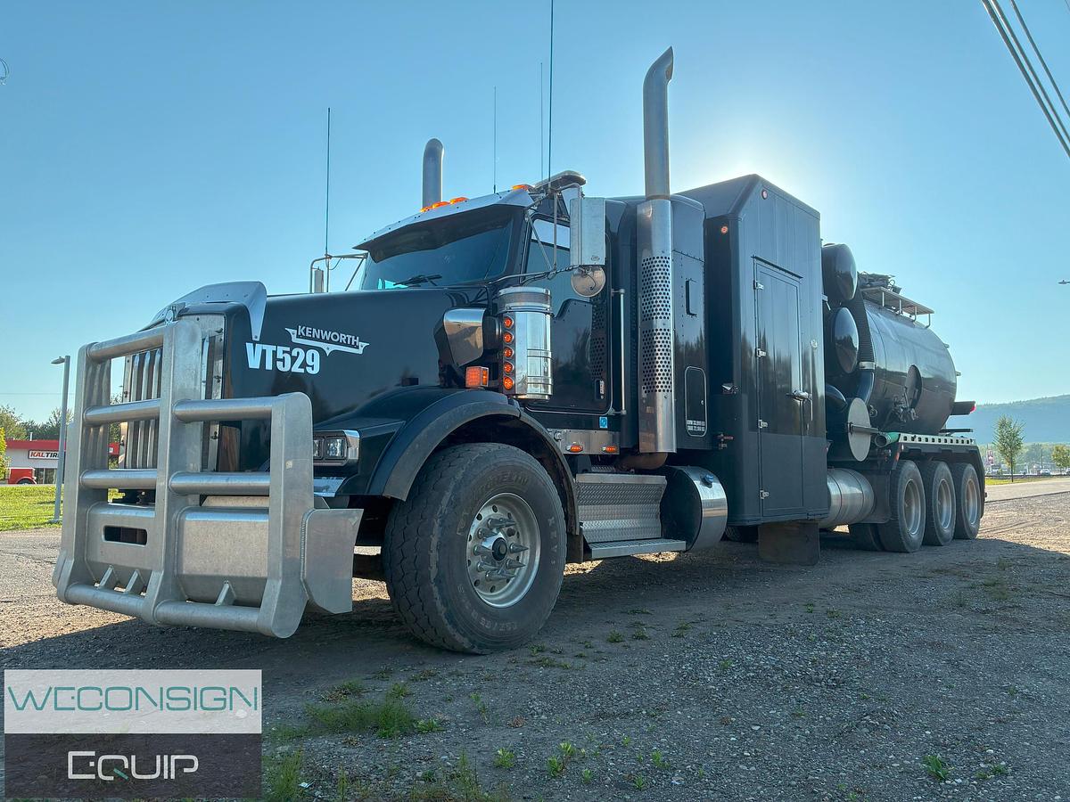 Used 2023 Kenworth T800 Tri-Drive Tornado Hydrovac