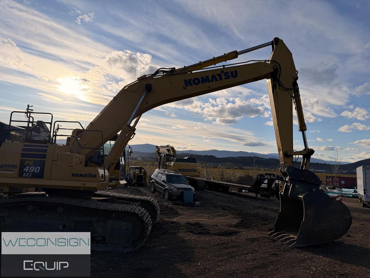 Used 2018 Komatsu PC490LCI-11
