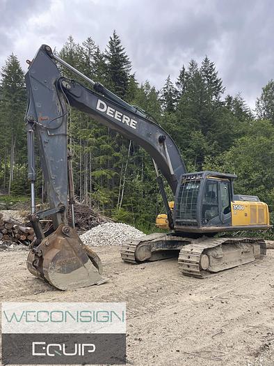 Used 2007 John Deere 350D Excavator 