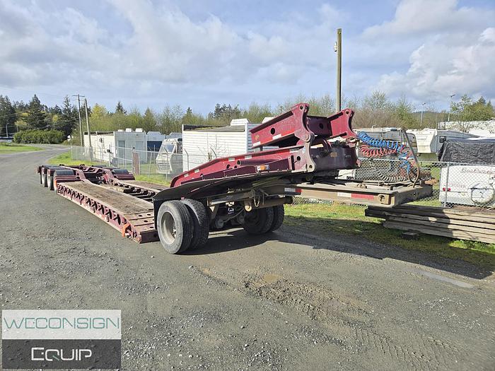 Used 2023 K-Line 8 Axle 55 Ton Hydraulic Neck Lowbed Combination