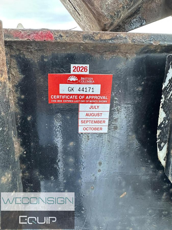 Used 2014 Pacesetter 55T 9 Axle Lowbed/Lowboy Trailer Combination