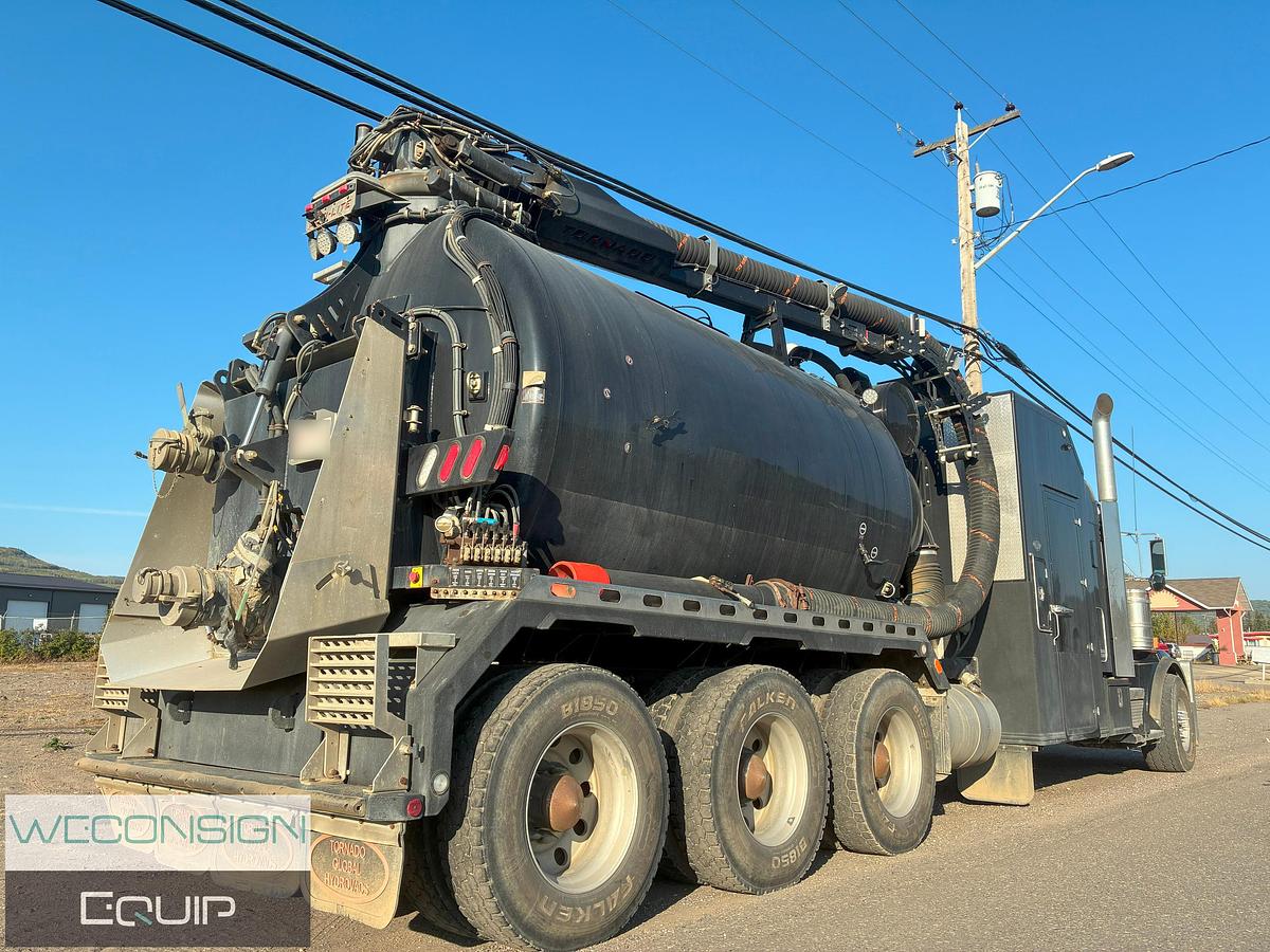 Used 2023 Kenworth T800 Tri-Drive Tornado Hydrovac