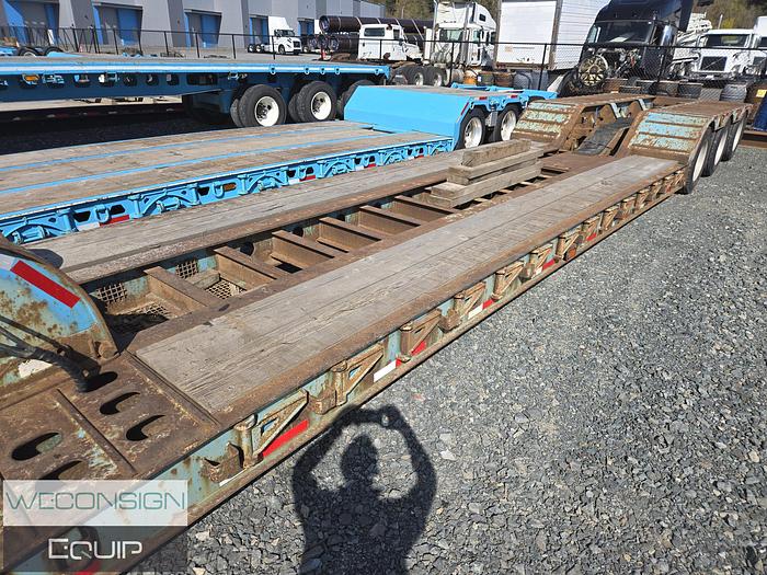 Used 2012 K-Line 7 Axle 50T RGN Lowbed Combination