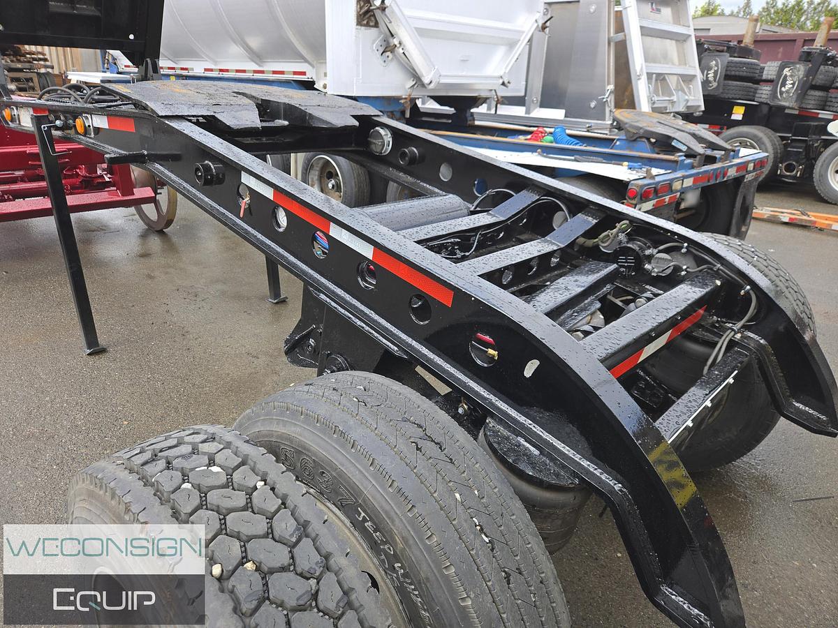 Used 2005 K-Line 60 Ton Lowbed Trailer and Jump Jeep