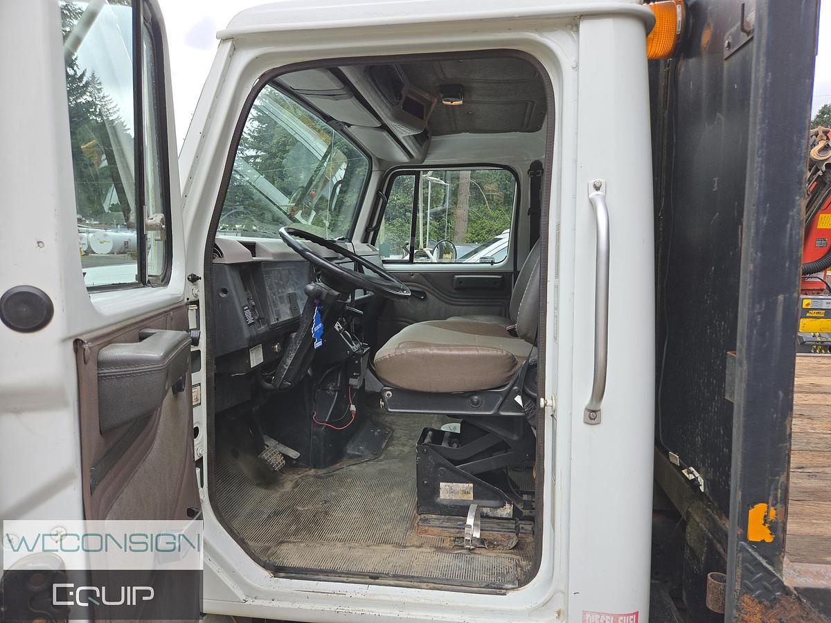 Used 2000 International 4700DT 466E Flat Deck Truck