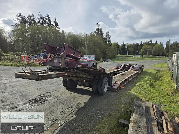 Used 2023 K-Line 8 Axle 55 Ton Hydraulic Neck Lowbed Combination