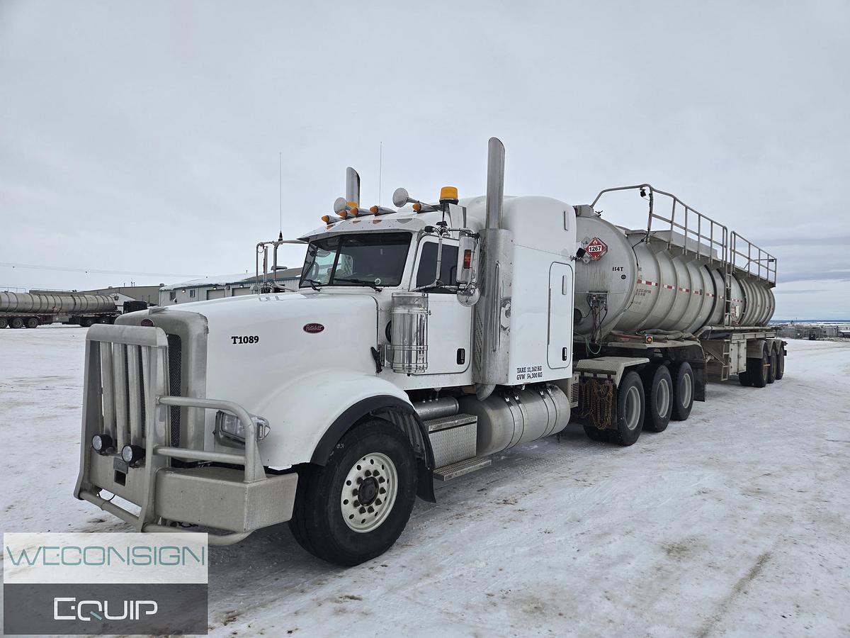 Used 2015 Peterbilt 367 Tri Drive Sleeper Wet Kit Truck