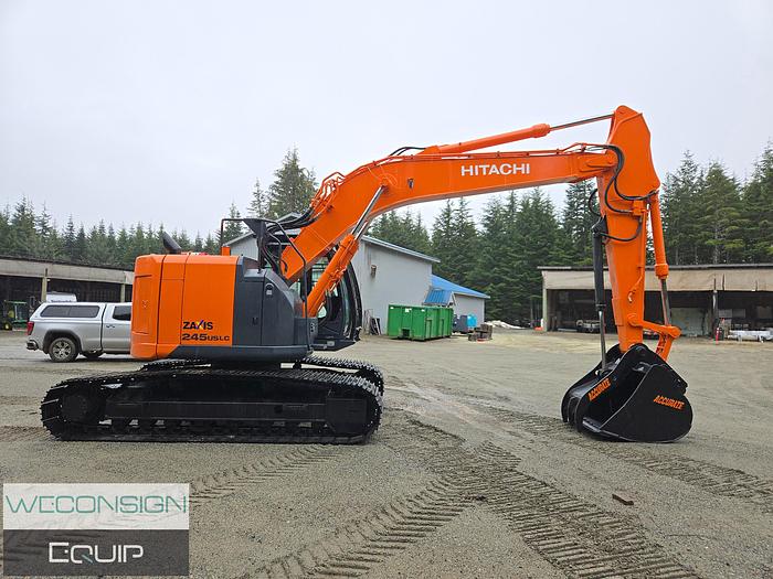 Used 2015 Hitachi ZX245USLC-5N Excavator