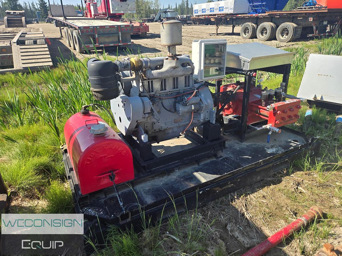 Used 2004 Hydroplex 15,000 PSI Pressure Test Pump Package