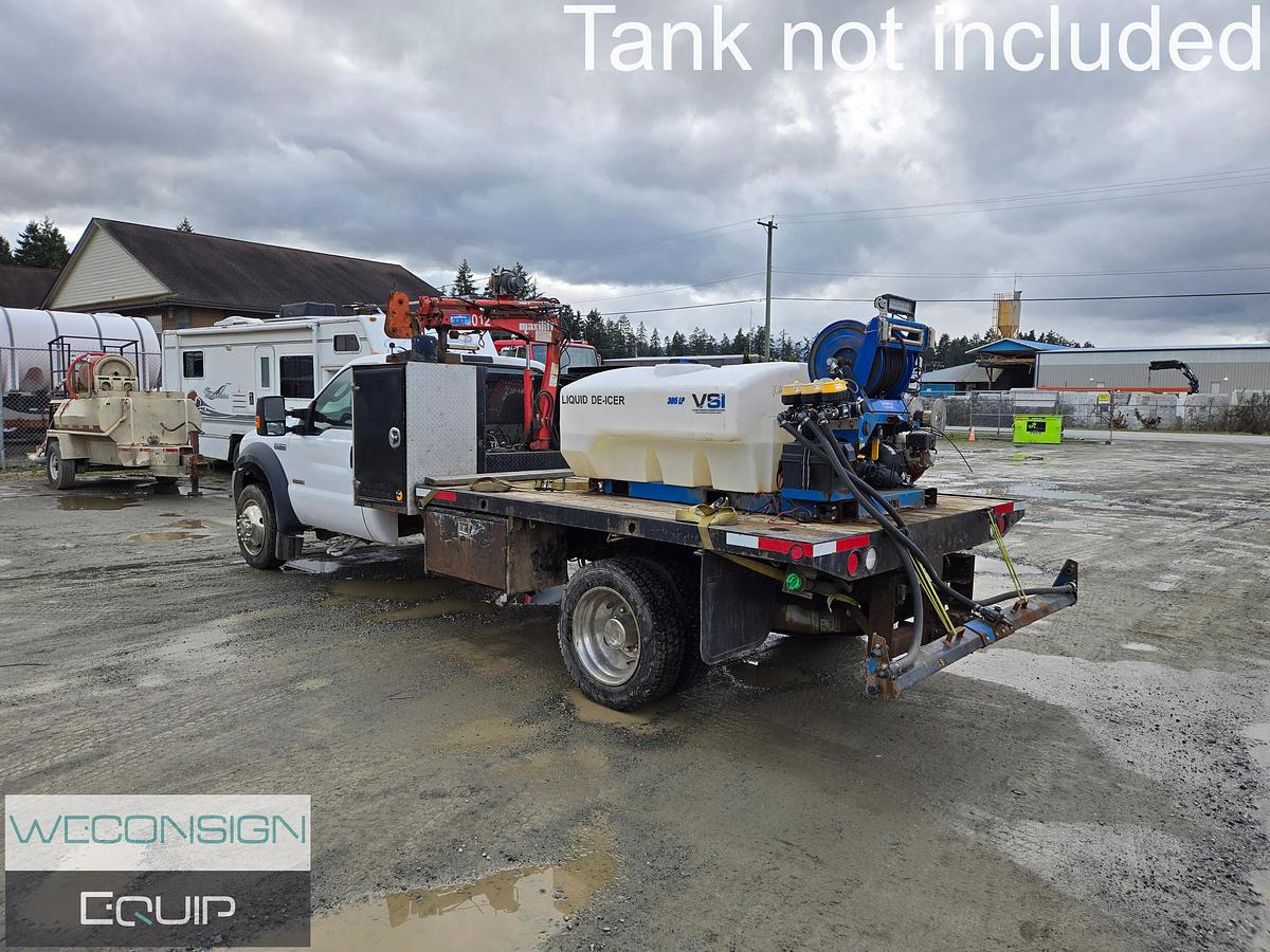 Used 2006 Ford F450 XL Flat Deck Knuckle Boom Truck