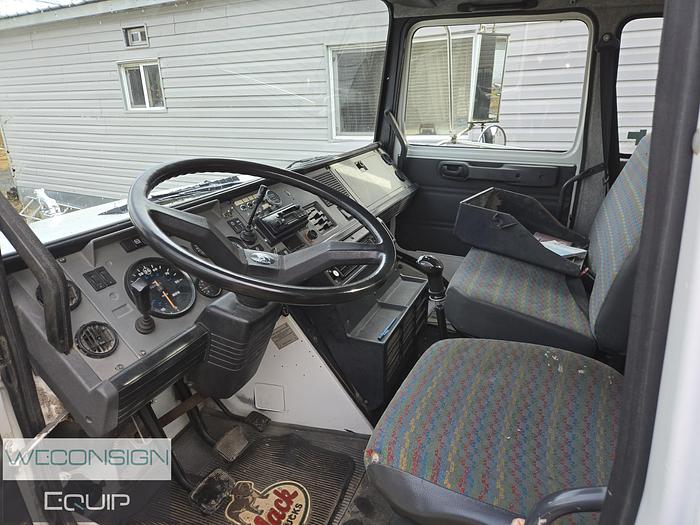 Used 1996 Mack CS200P Single Axle Boom/ Crane Truck