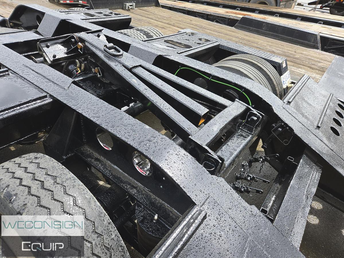 Used 2005 K-Line 60 Ton Lowbed Trailer and Jump Jeep