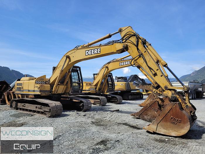 Used 2001 John Deere 200LC Excavator