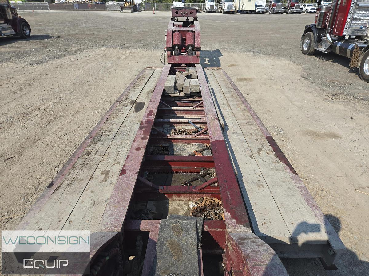 Used L26 2014 Pacesetter 65T 7 Axle Cantilever Lowbed/ Lowboy