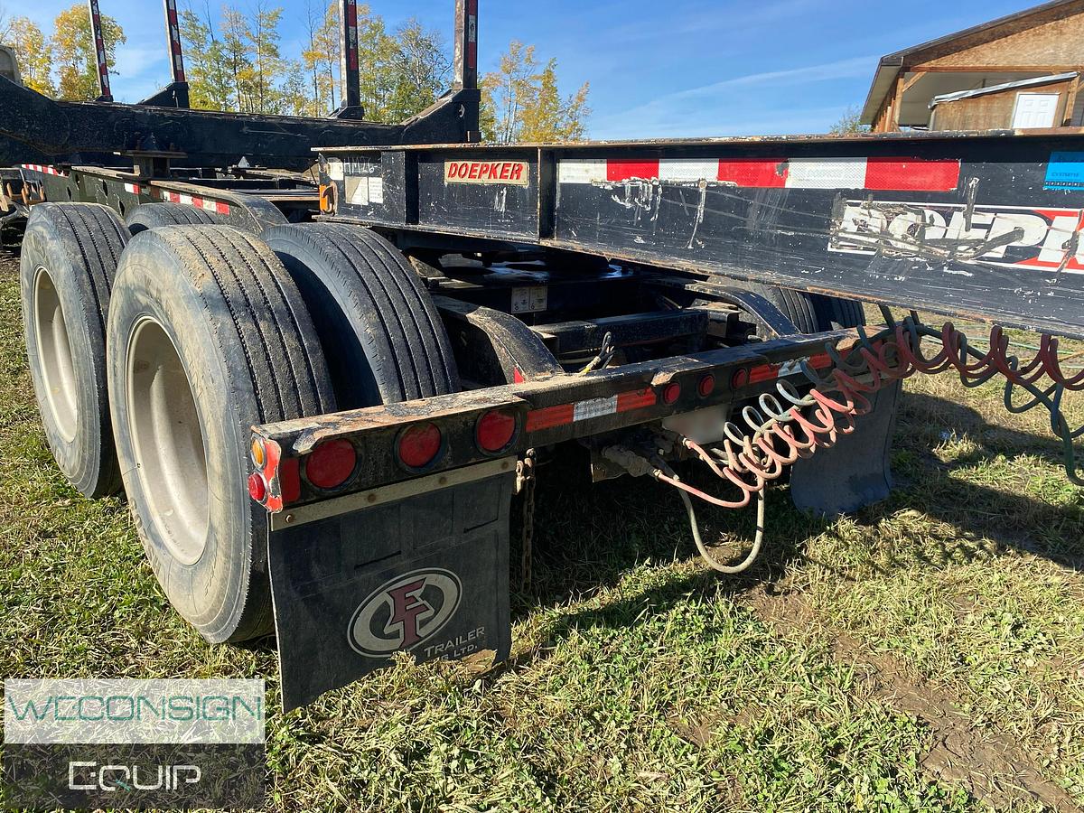 Used 2017 Doepker B Train Logging Trailer