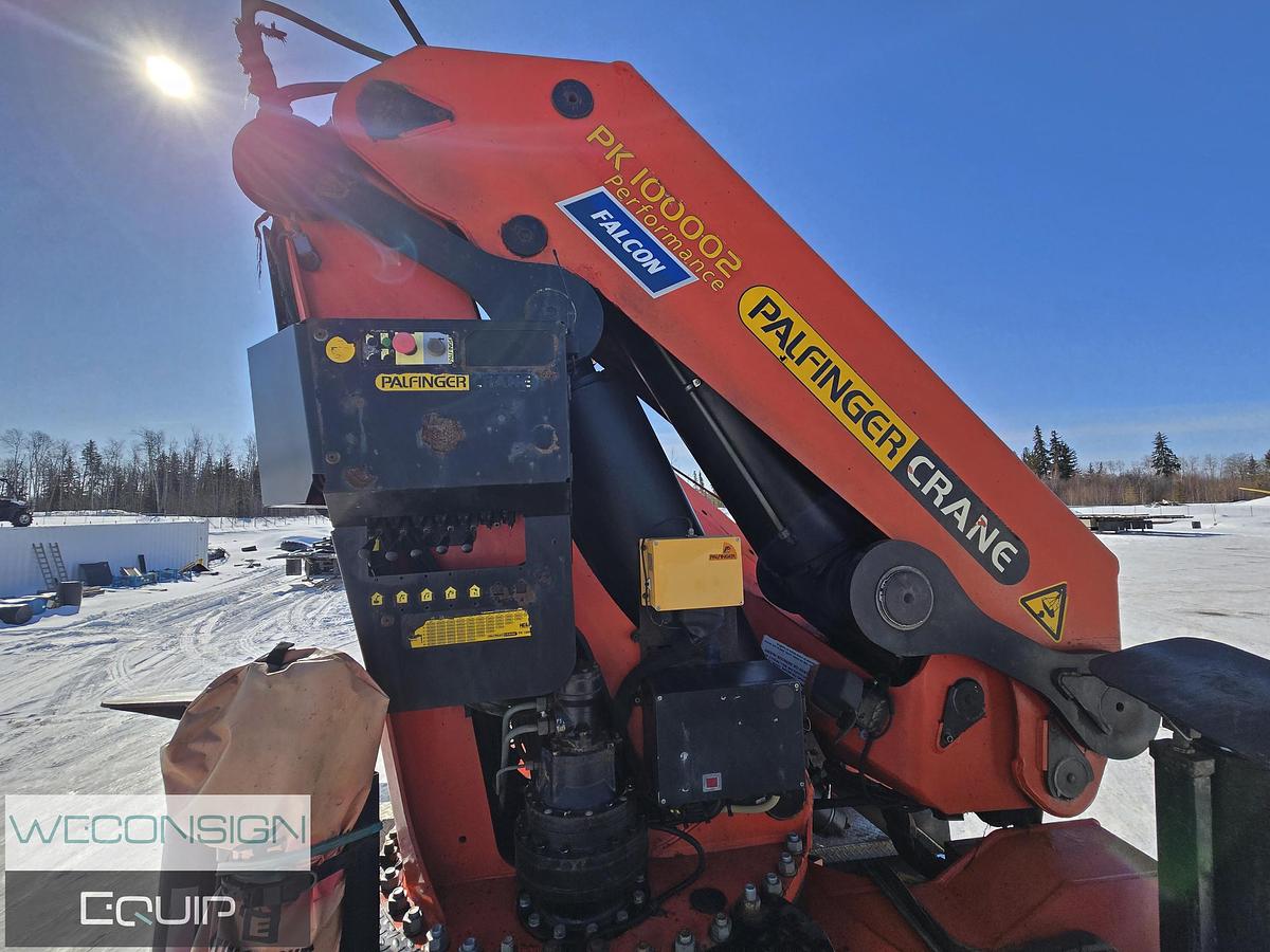 Used 2014 Peterbilt 367 Tan Tri 30 Ton Knuckle Boom Truck