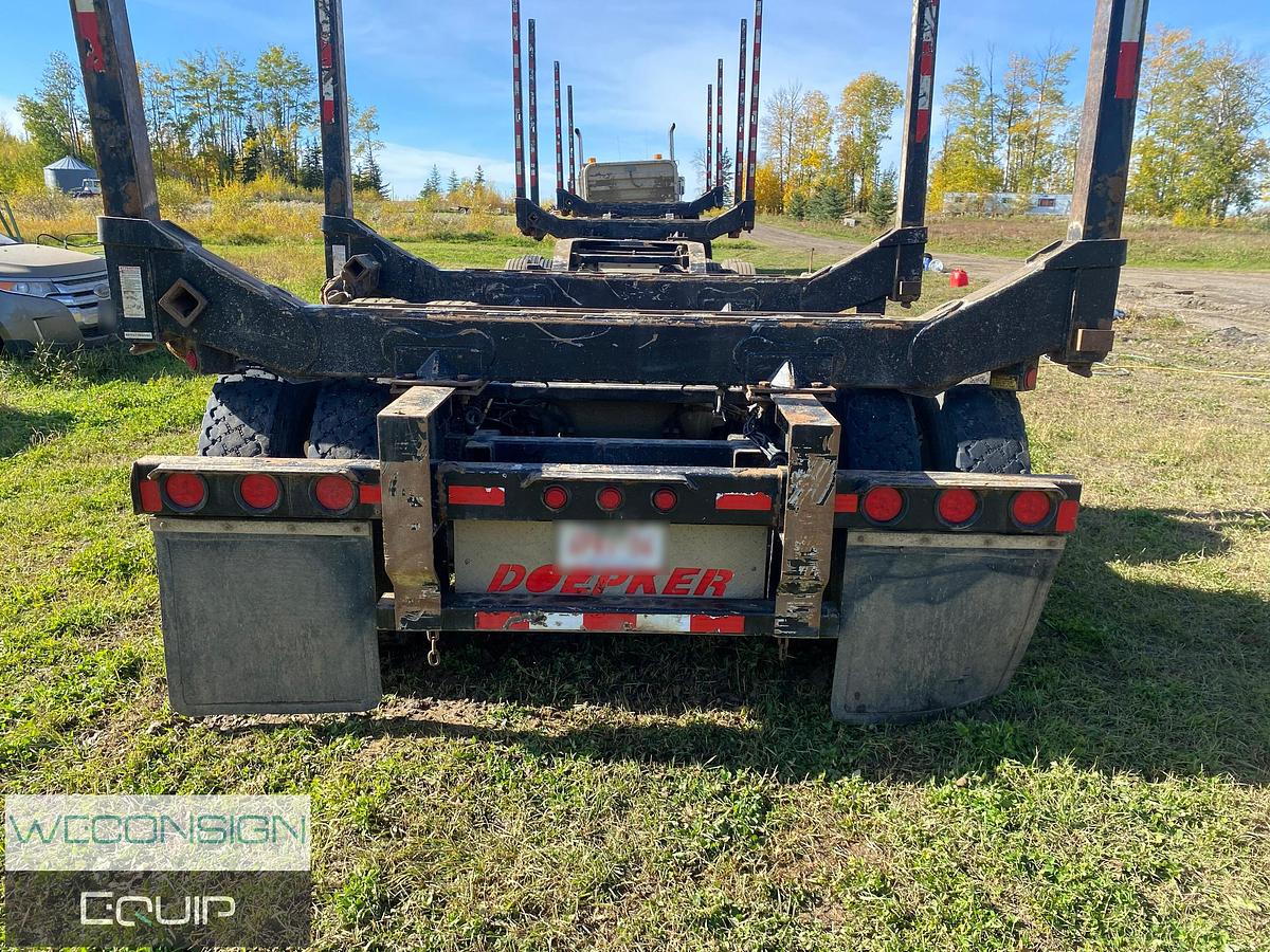 Used 2017 Doepker B Train Logging Trailer