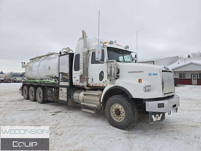Used 2020 Western Star 4900 Tri-Drive DOT Combo Vacuum Truck