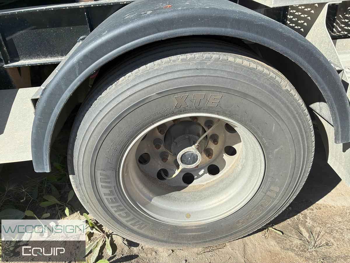 Used 2024 Lode King Super B Bottom End Dump Gravel Trailer