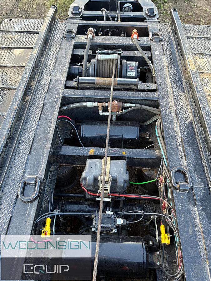 Used 2013 Load King 40T HDG Rail Trailer