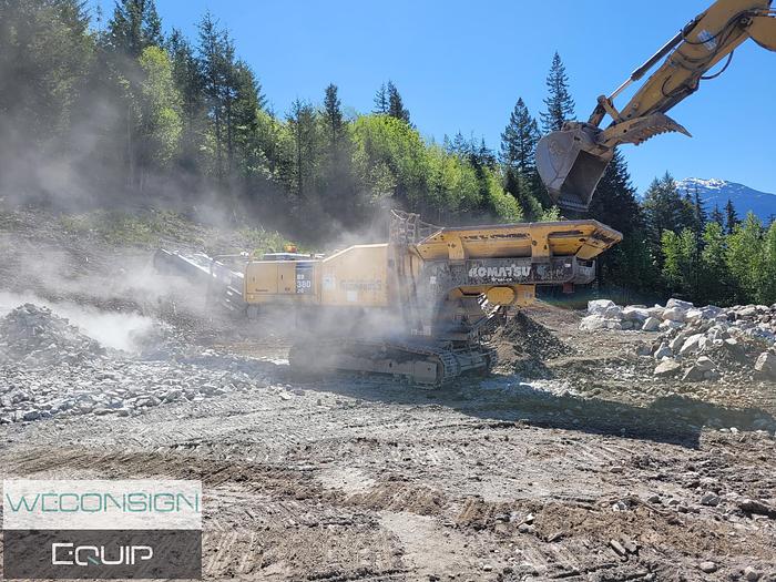 Used 2008 Komatsu JR380 Aggregate