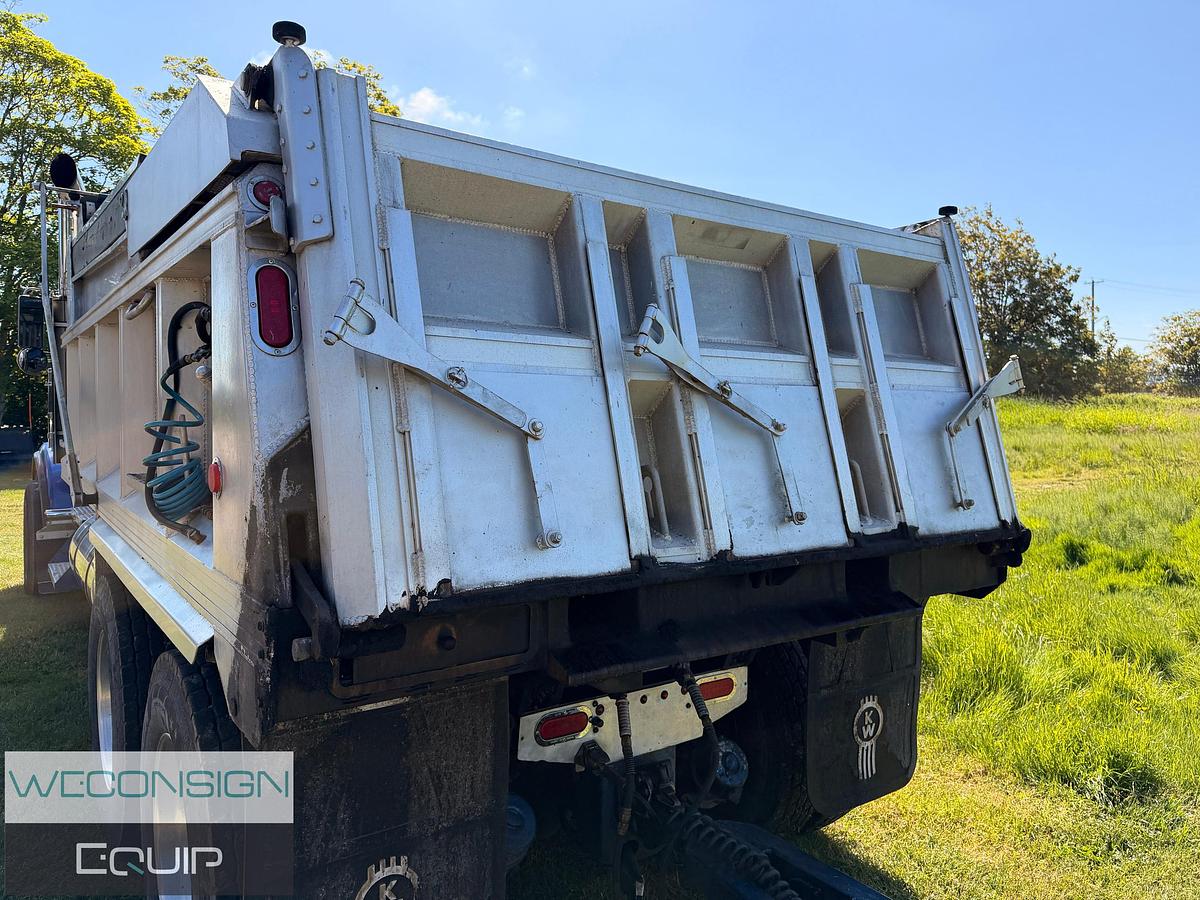 Used 2007 Kenworth W900 Dump Truck w/ K-Line Quad Transfer