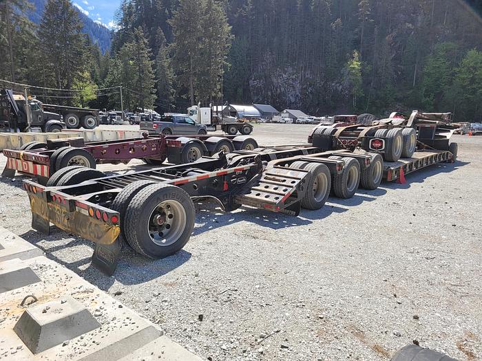 Used 2008 K-Line 8/9 Axle 60T RGN Combo Lowbed/Lowboy